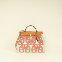 Hermes Bicolor Vache Hunter Chaine D'Ancre Herbag 31 PM Bag