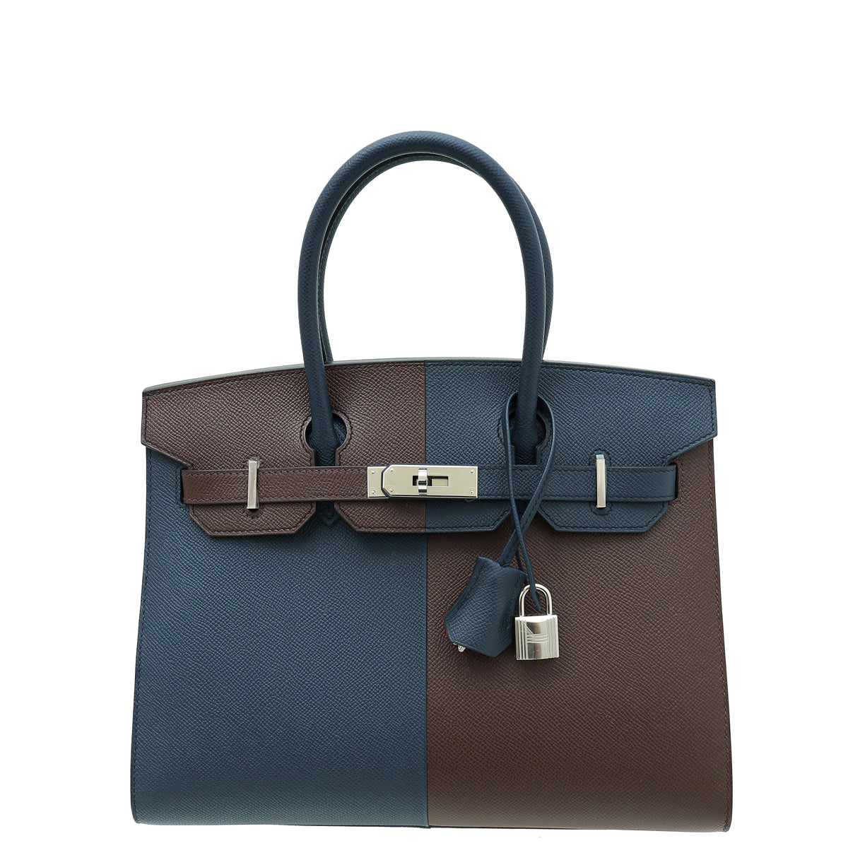 Hermes Tricolor Casaque Sellier Birkin 30 Bag-Hermes-THE CLOSET