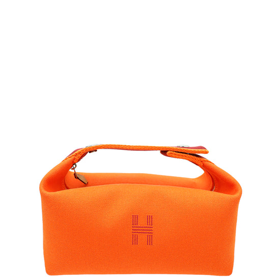 Hermes Orange Bride-A-Brac Small Case