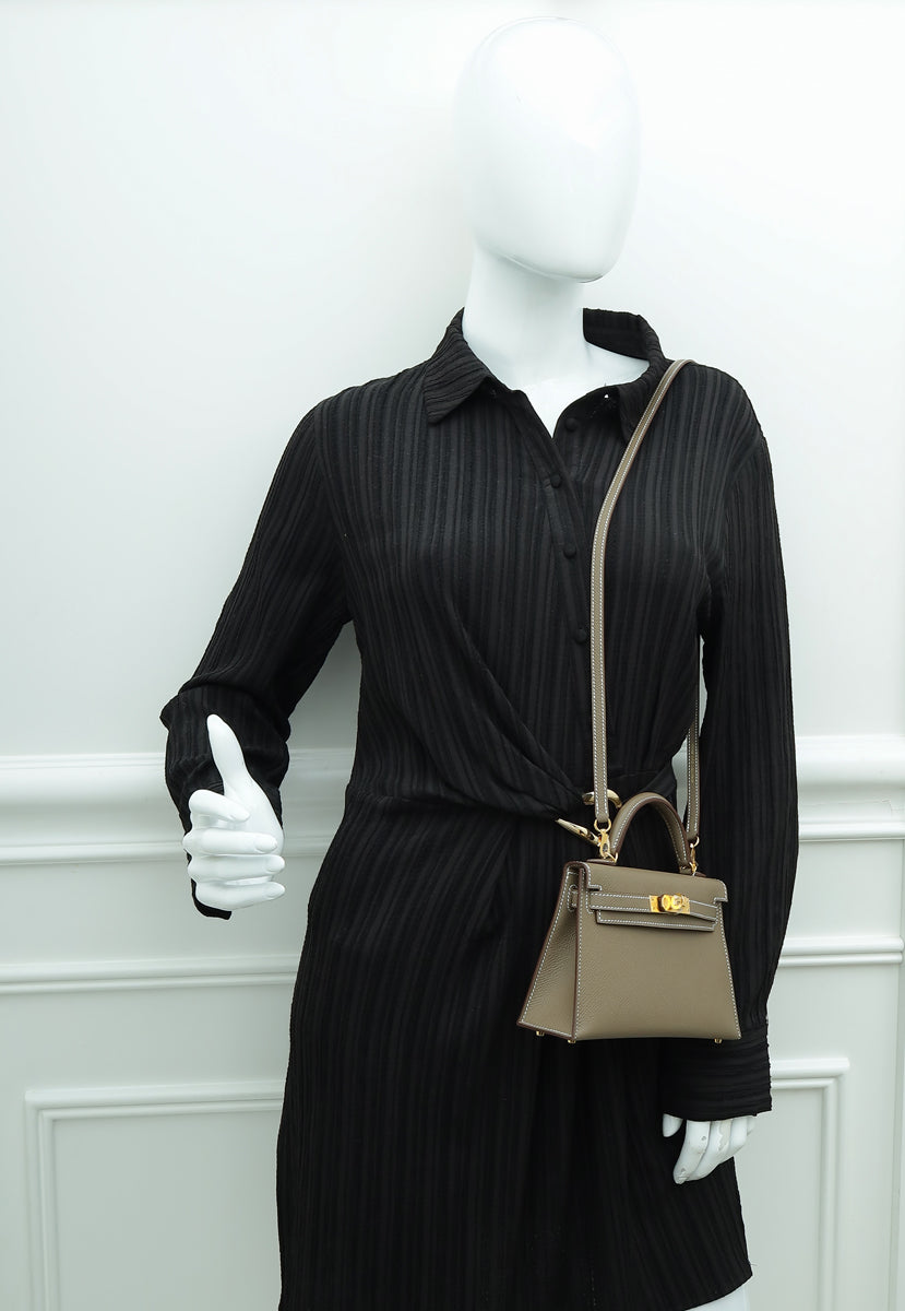 Kelly Sellier Outfit Kelly Sellier Outfit Hermes Etoupe Mini