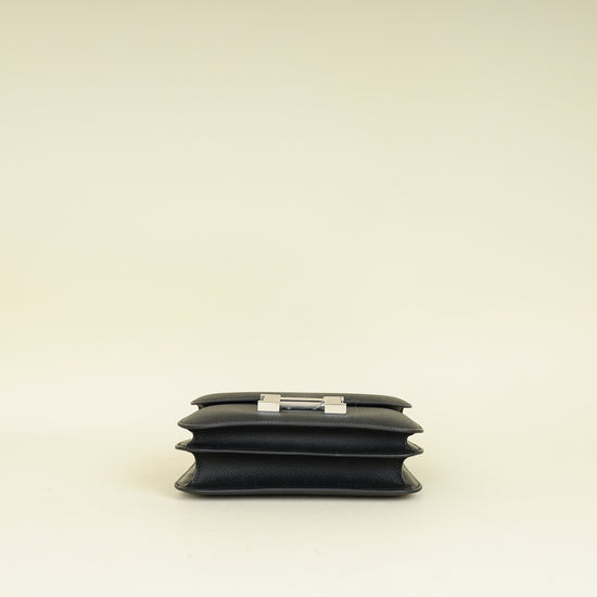 Hermes Noir Constance III 18 Mini Bag