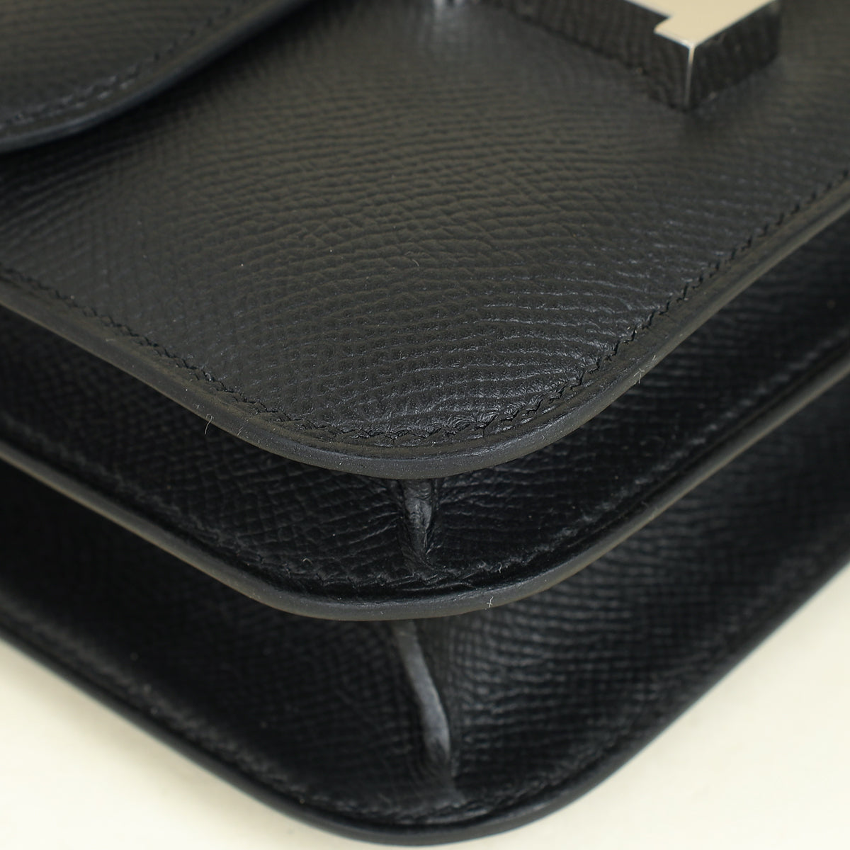 Hermes Noir Constance III 18 Mini Bag