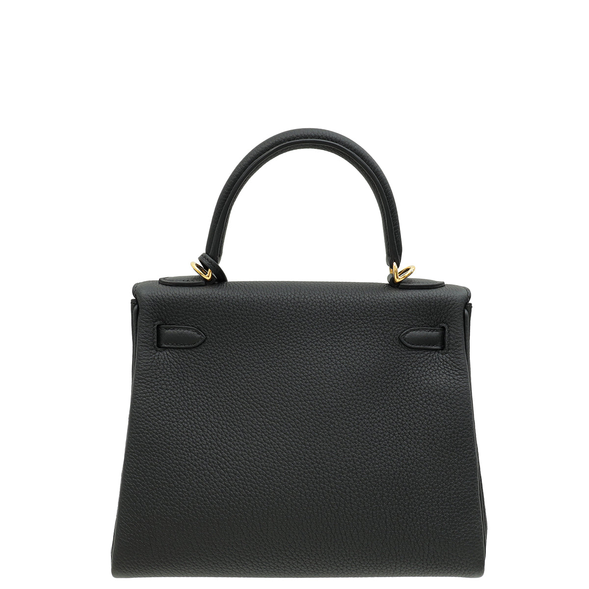 Hermes Noir Kelly Retourne 25 Bag