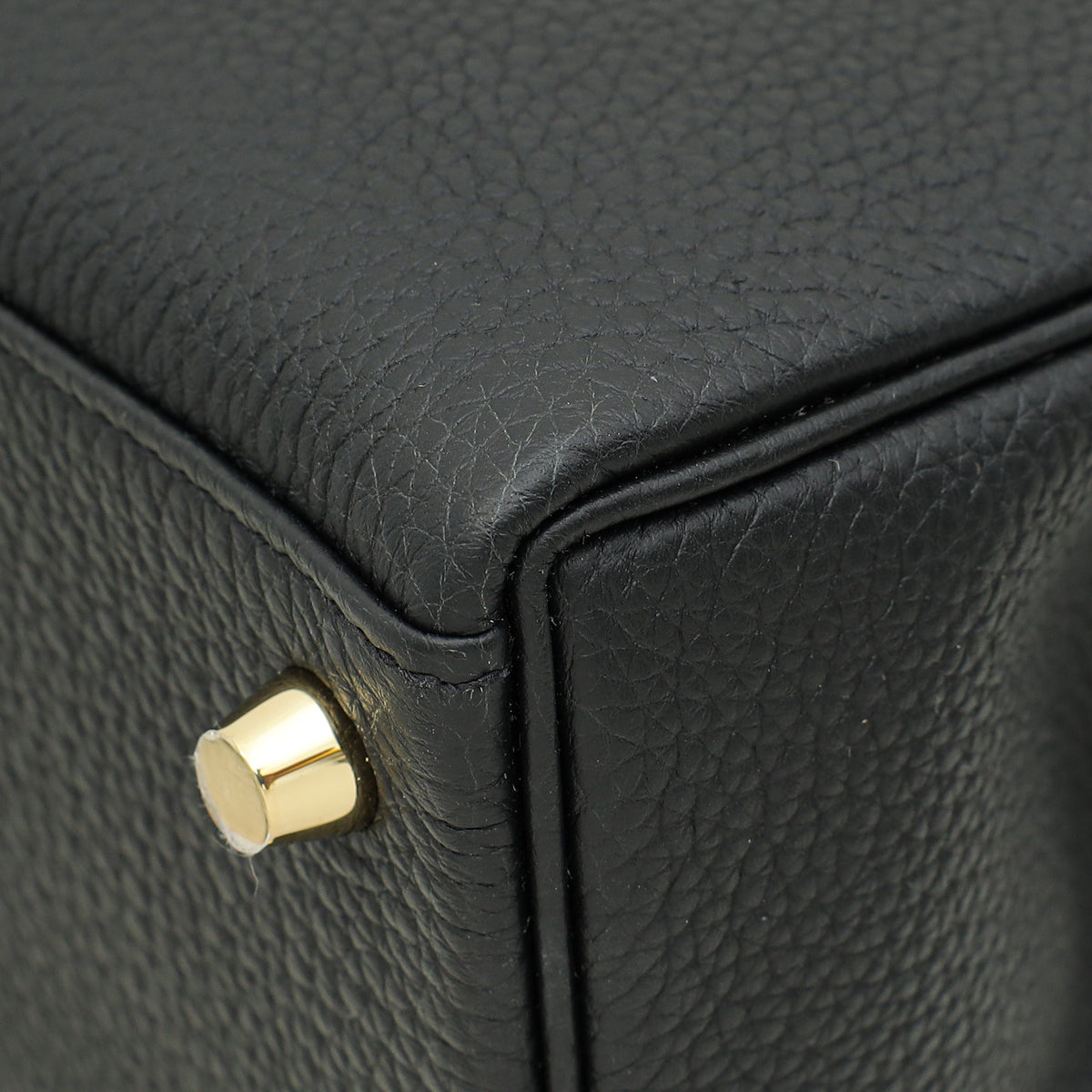 Hermes Noir Kelly Retourne 25 Bag