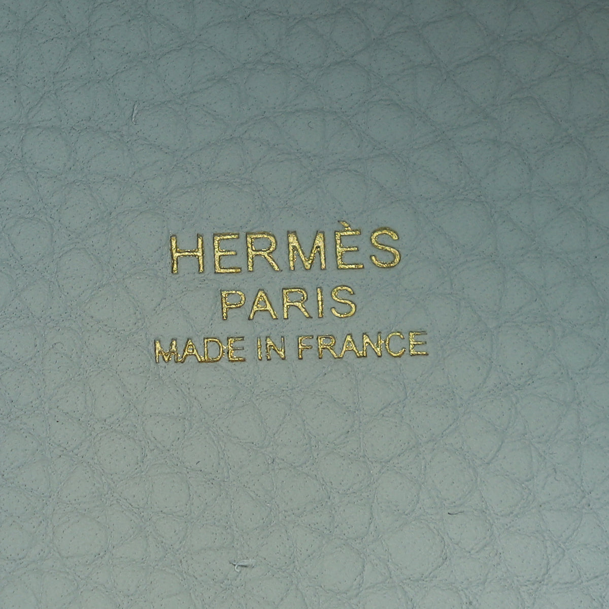 Hermes Bleu Pale Picotin Lock 18 Bag