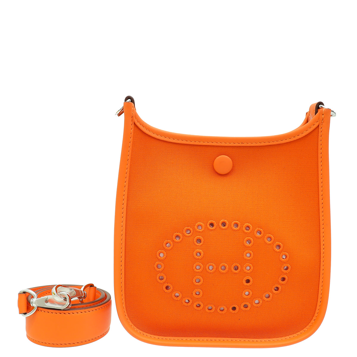 Hermes Orange Minimum Neo Evelyne 16 TPM Bag