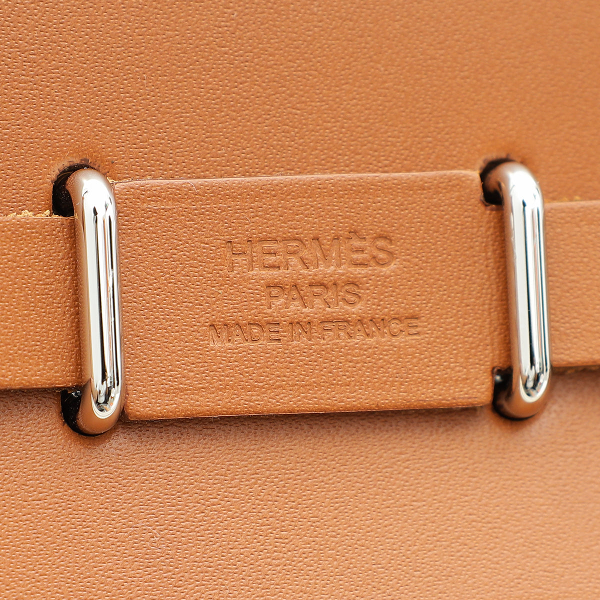 Hermes Gold H Herbag Zip 20 Bag
