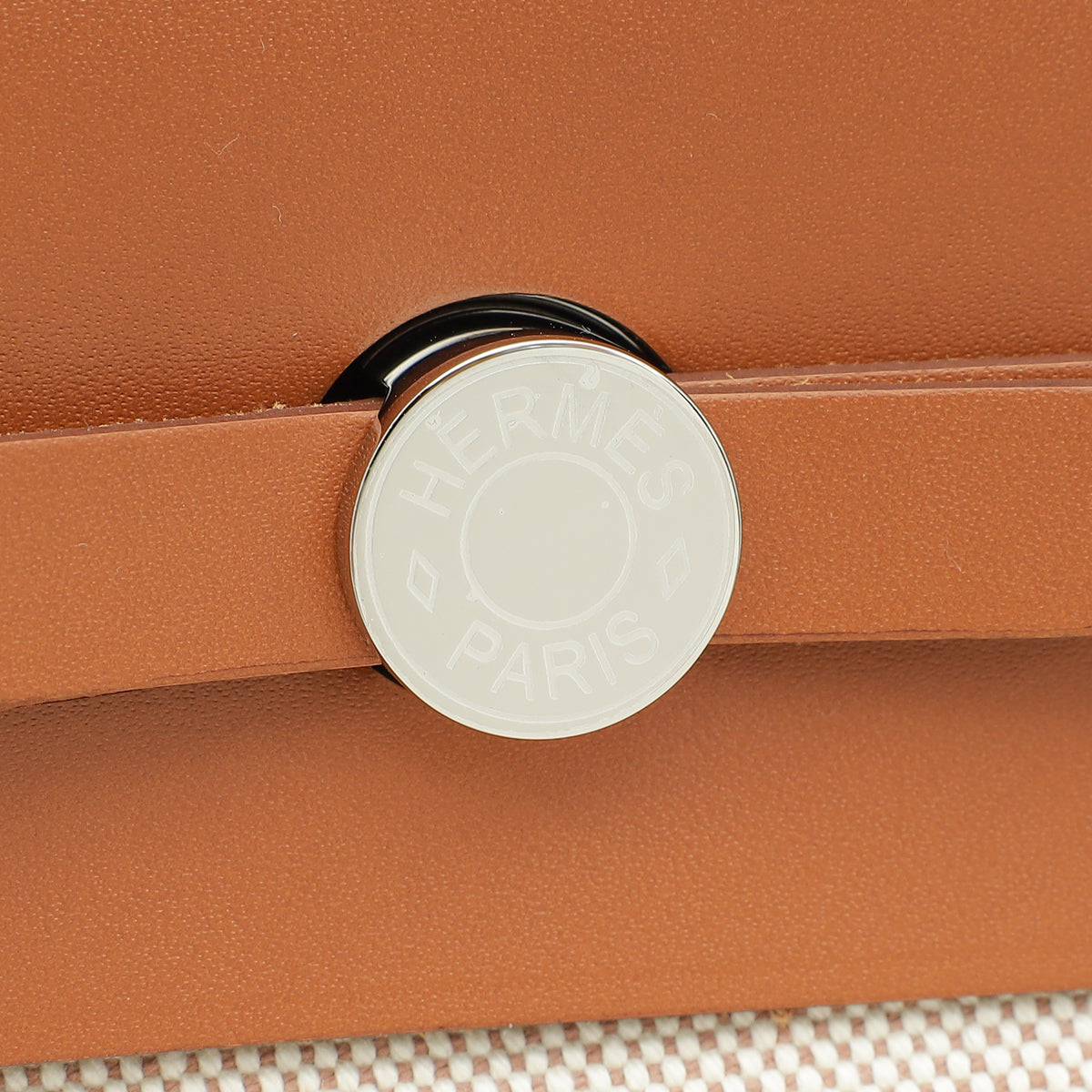 Hermes Gold H Herbag Zip 20 Bag