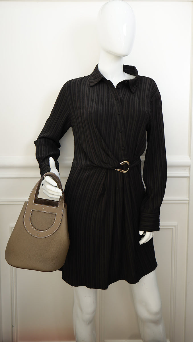 Hermes Etoupe In-The-Loop 18 Bag