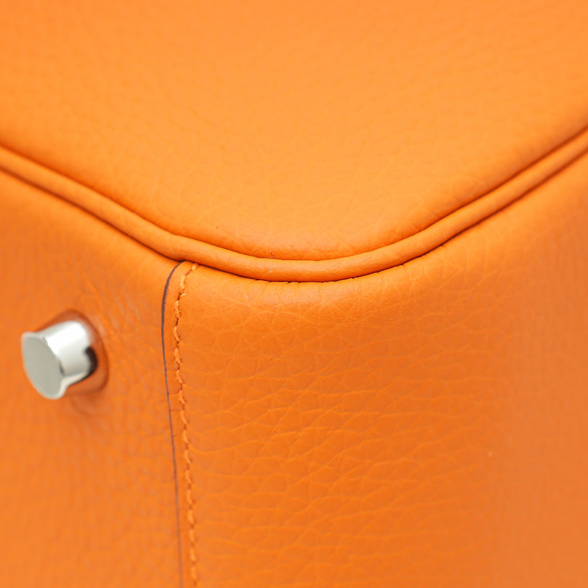 Hermes Orange Lindy 26 Bag