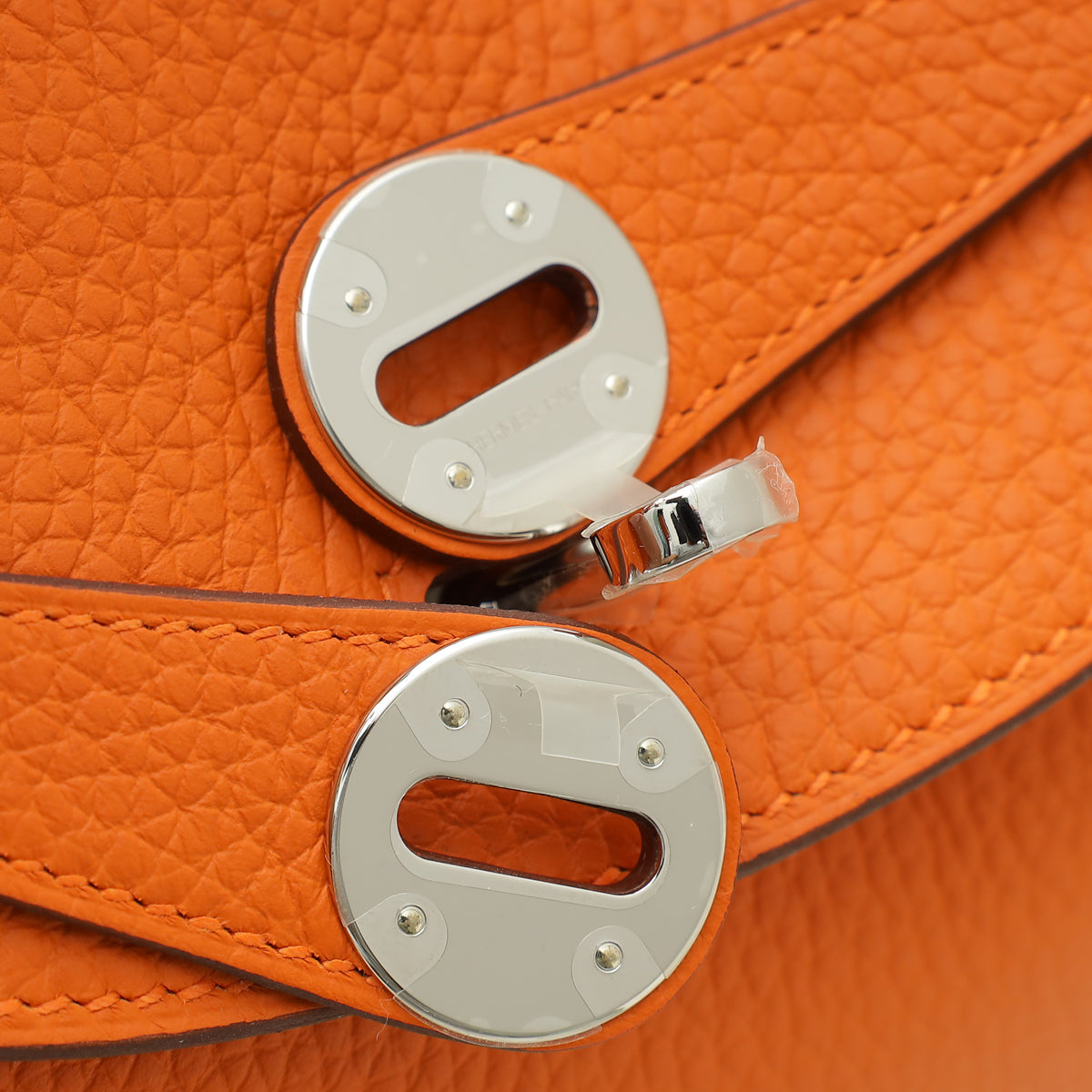 Hermes Orange Lindy 26 Bag