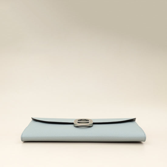 Hermes Bleu Glacier Maillon To Go Wallet-Hermes-THE CLOSET