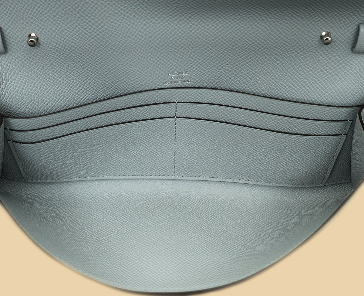 Hermes Bleu Glacier Maillon To Go Wallet-Hermes-THE CLOSET