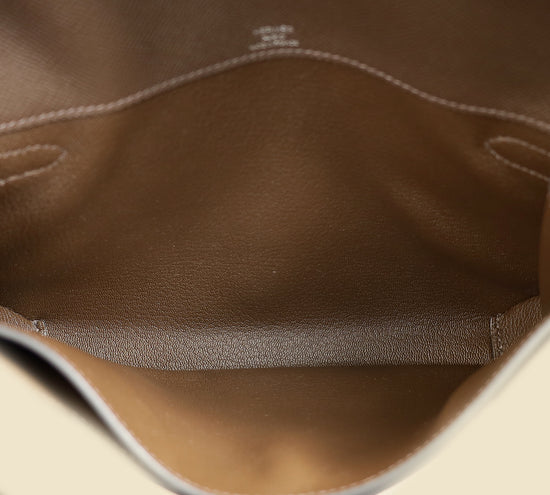 Hermes Ecorce Kelly Depeches 25 Pouch-Hermes-THE CLOSET