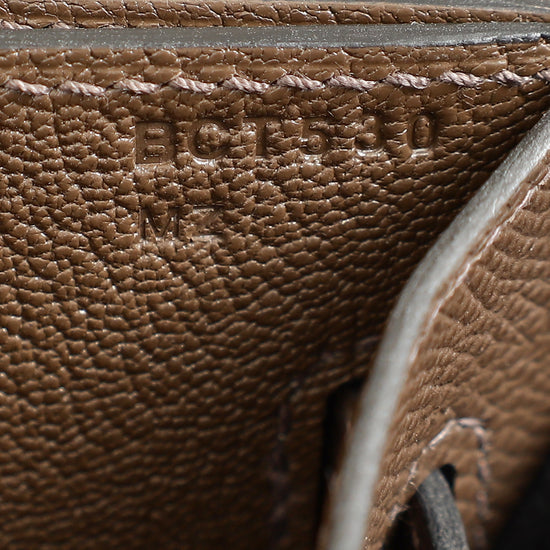 Hermes Ecorce Kelly Depeches 25 Pouch-Hermes-THE CLOSET