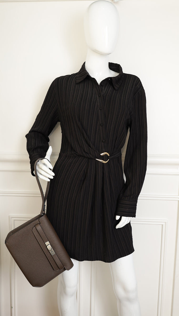 Hermes Ecorce Kelly Depeches 25 Pouch-Hermes-THE CLOSET