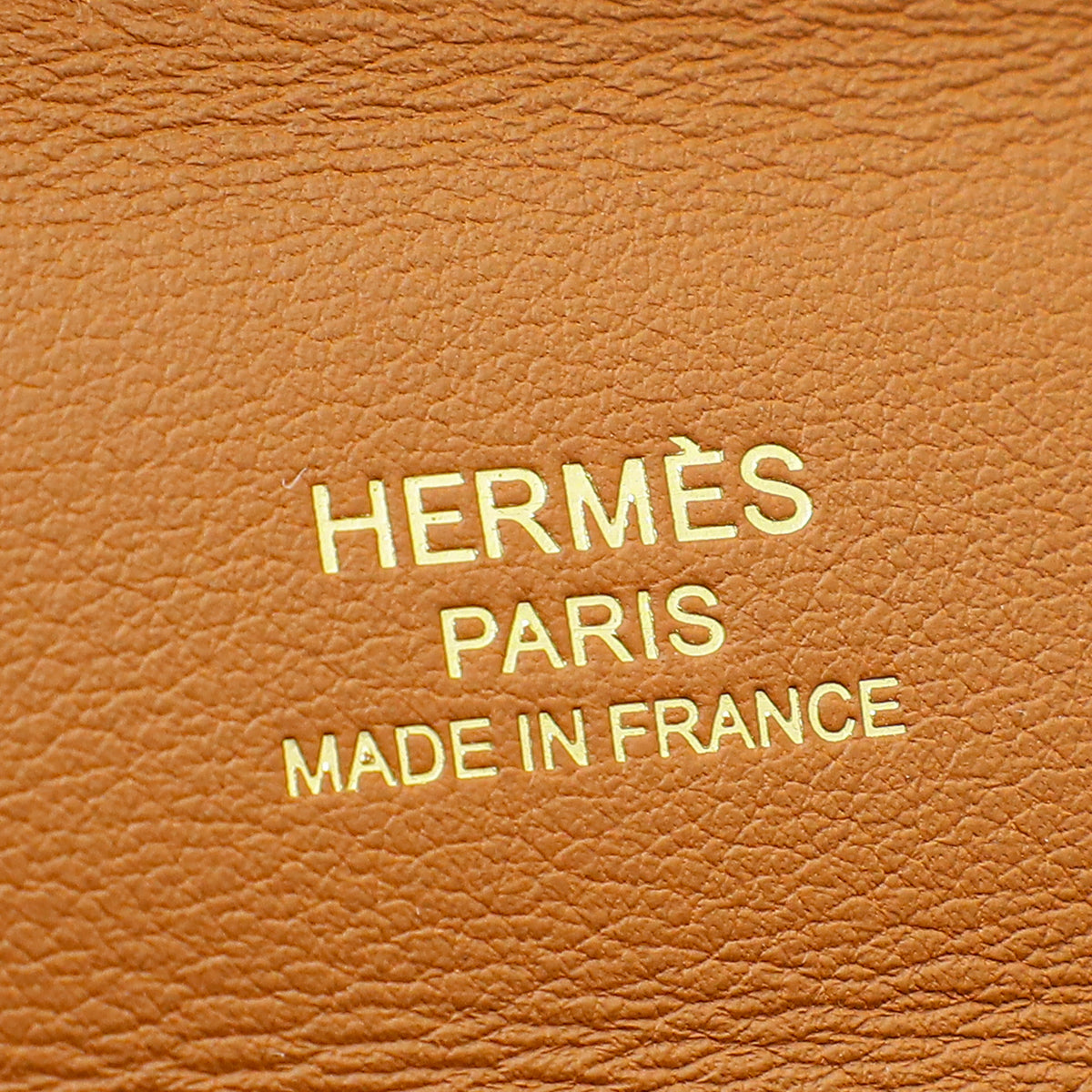 Hermes Gold 24/24 21 Evercolor Bag