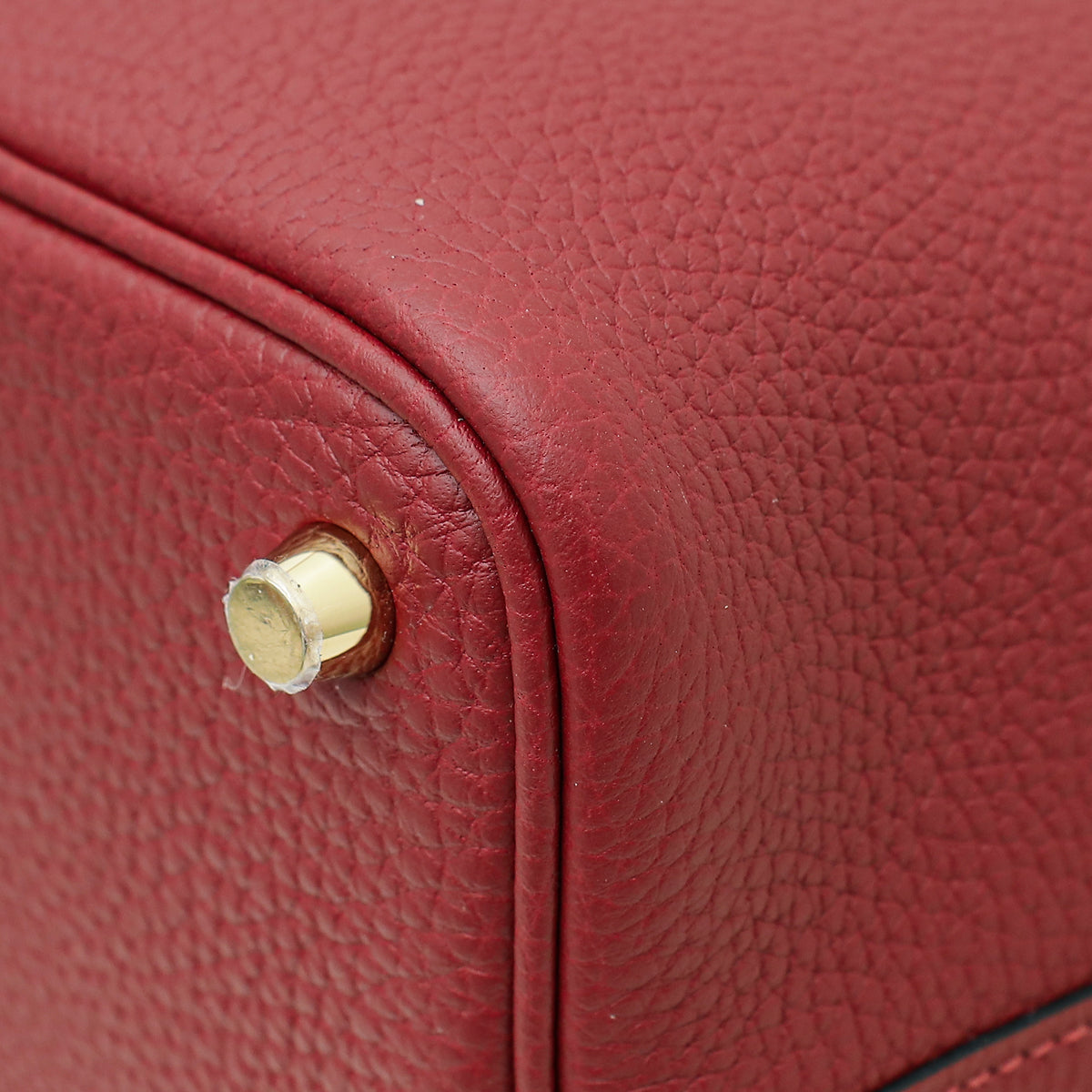 Hermes Rouge H Picotin Lock 18 Bag