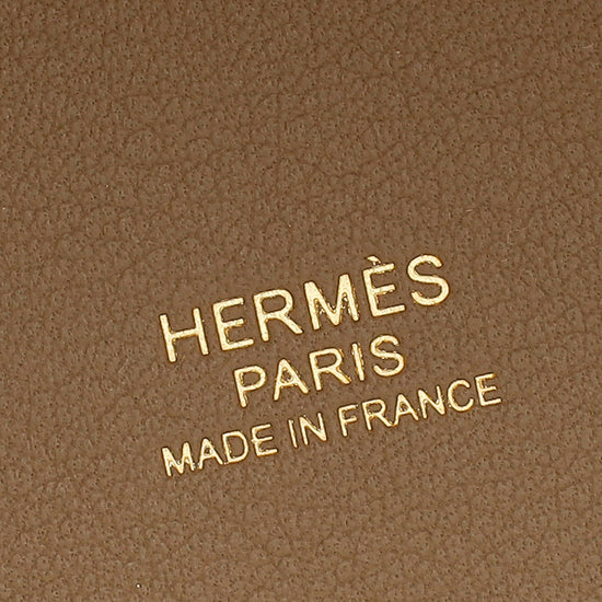 Hermes Bicolor Cargo Picotin Lock 18 Toile Goeland Swift Bag