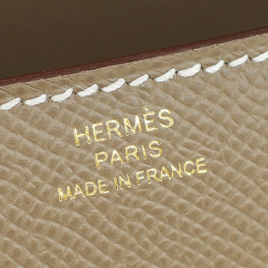 Hermes Etoupe New Constance Elan Bag