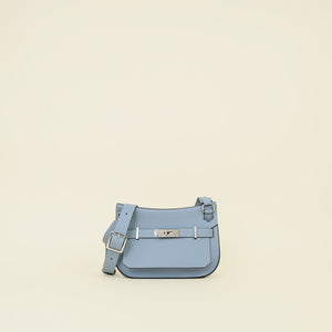 Hermes Bleu Lin Jypsiere Mini Bag