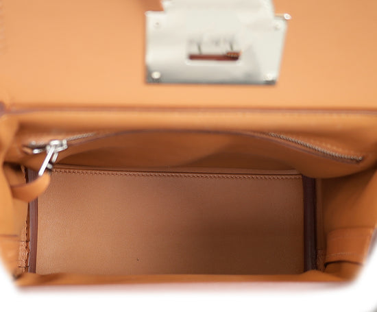 Hermes Gold 24/24 21 Evercolor and Swift Bag