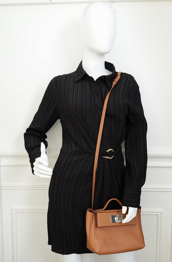 Hermes Gold 24/24 21 Evercolor and Swift Bag