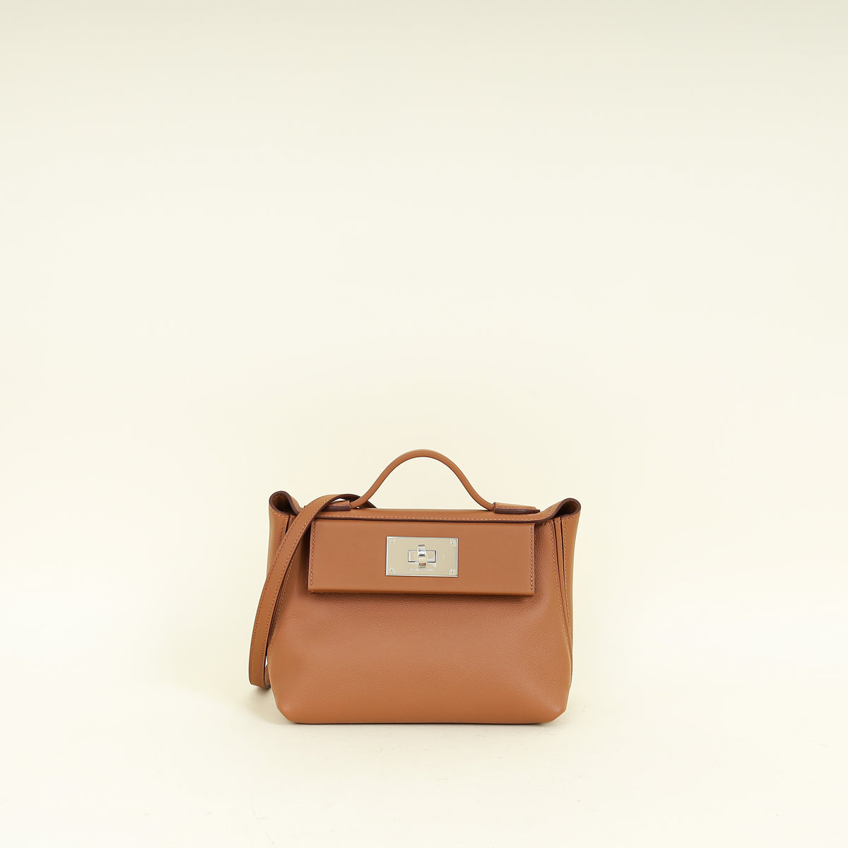 Hermes Gold 24/24 21 Evercolor and Swift Bag
