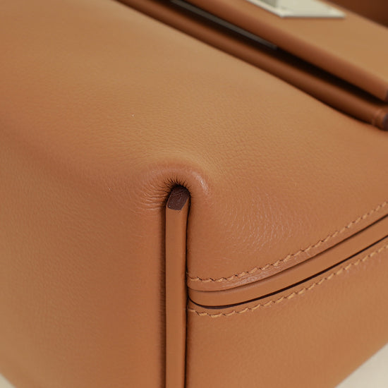 Hermes Gold 24/24 21 Evercolor and Swift Bag