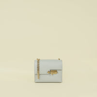 Hermes Gris Perle Mini Verrou Chaine Bag