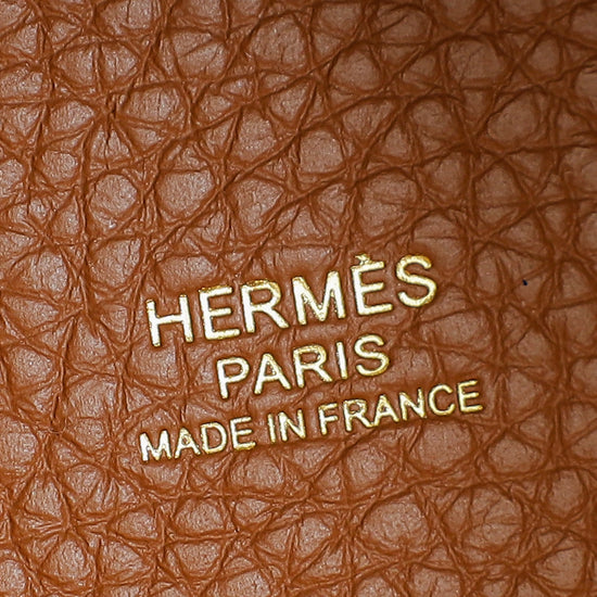 Hermes Gold Picotin Lock 22 Bag