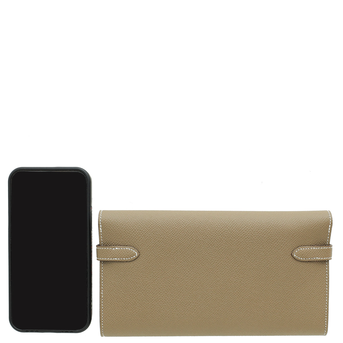 Hermes Etoupe Kelly Classic Wallet-Hermes-THE CLOSET