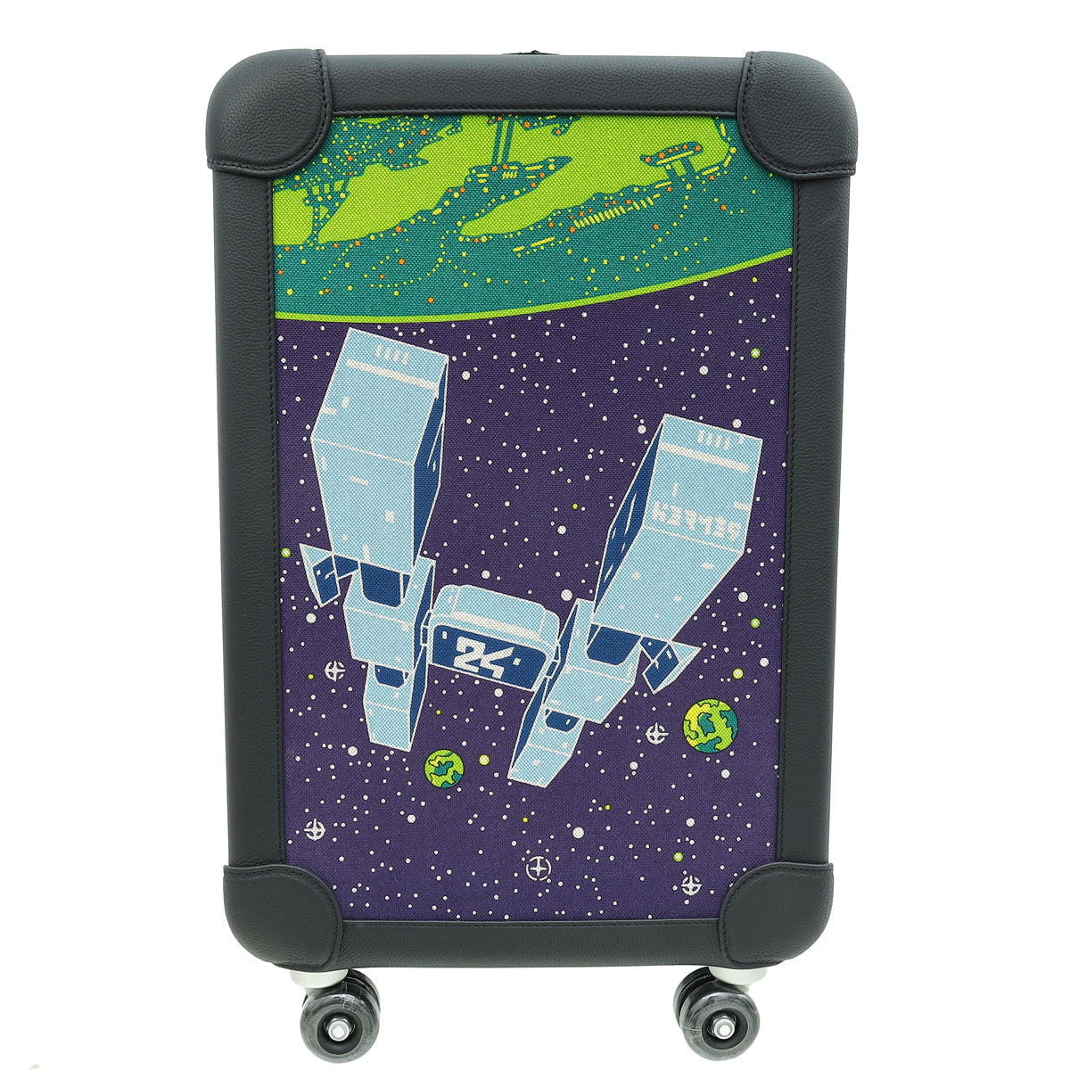 Hermes Multicolor Militaire Sport Taurillon Regate R.M.S. Trolley Case Luggage-Hermes-THE CLOSET