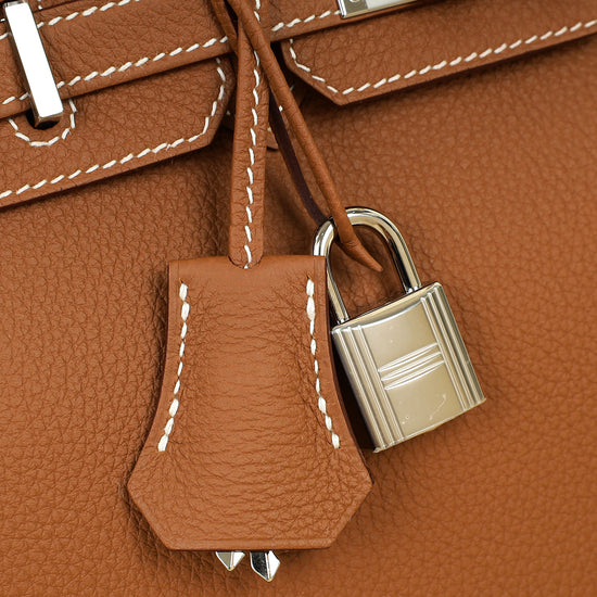 Hermes Gold Birkin 25 Bag