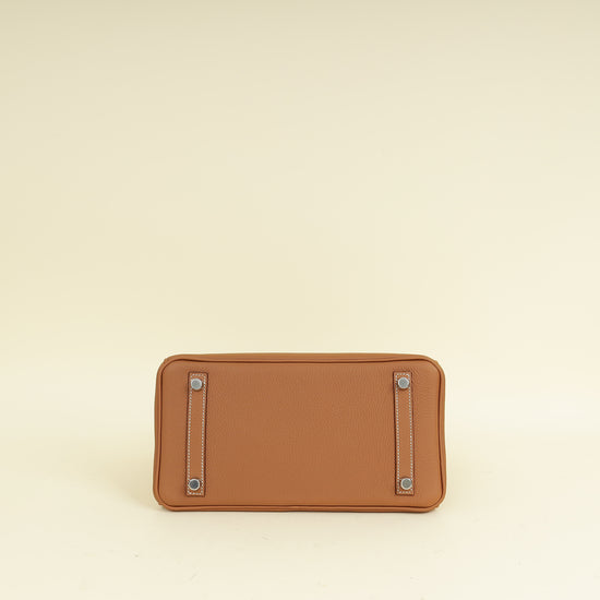 Hermes Gold Birkin 25 Bag