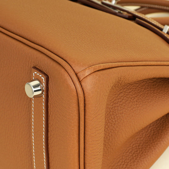 Hermes Gold Birkin 25 Bag