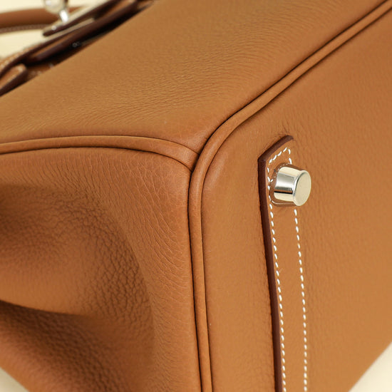 Hermes Gold Birkin 25 Bag