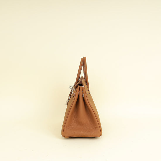Hermes Gold Birkin 25 Bag
