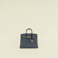 Hermes Gris Misty Retourne Birkin 25 Bag