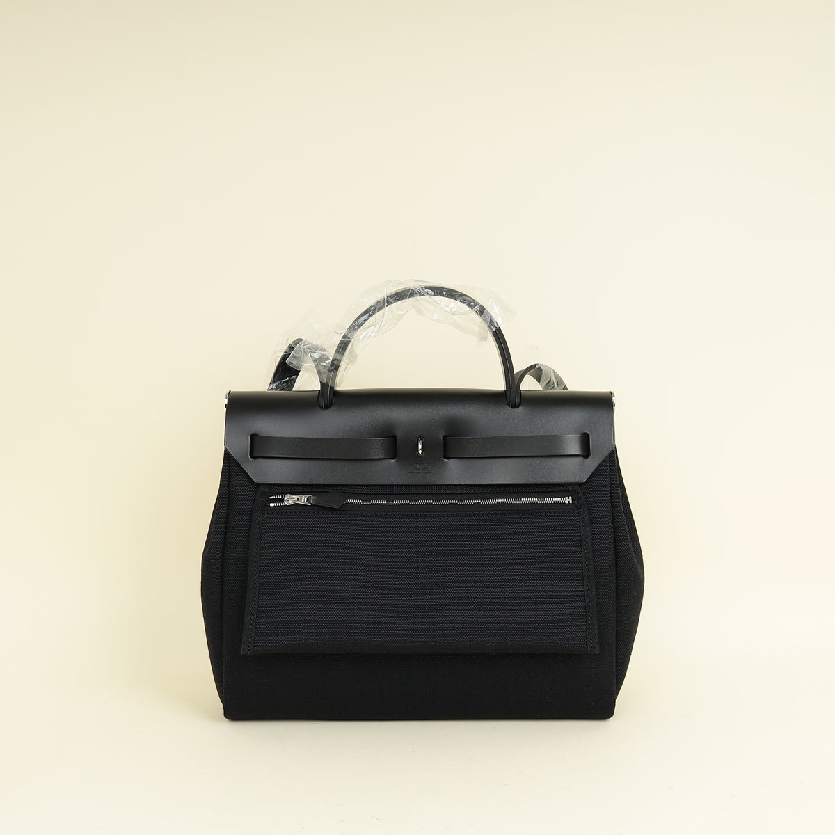 Hermes Noir Herbag Zip 31 PM Bag