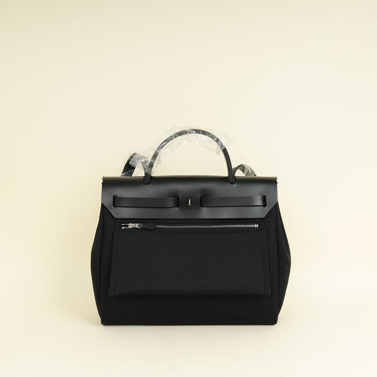 Hermes Noir Herbag Zip 31 PM Bag