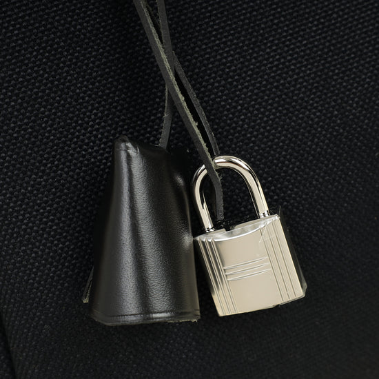 Hermes Noir Herbag Zip 31 PM Bag