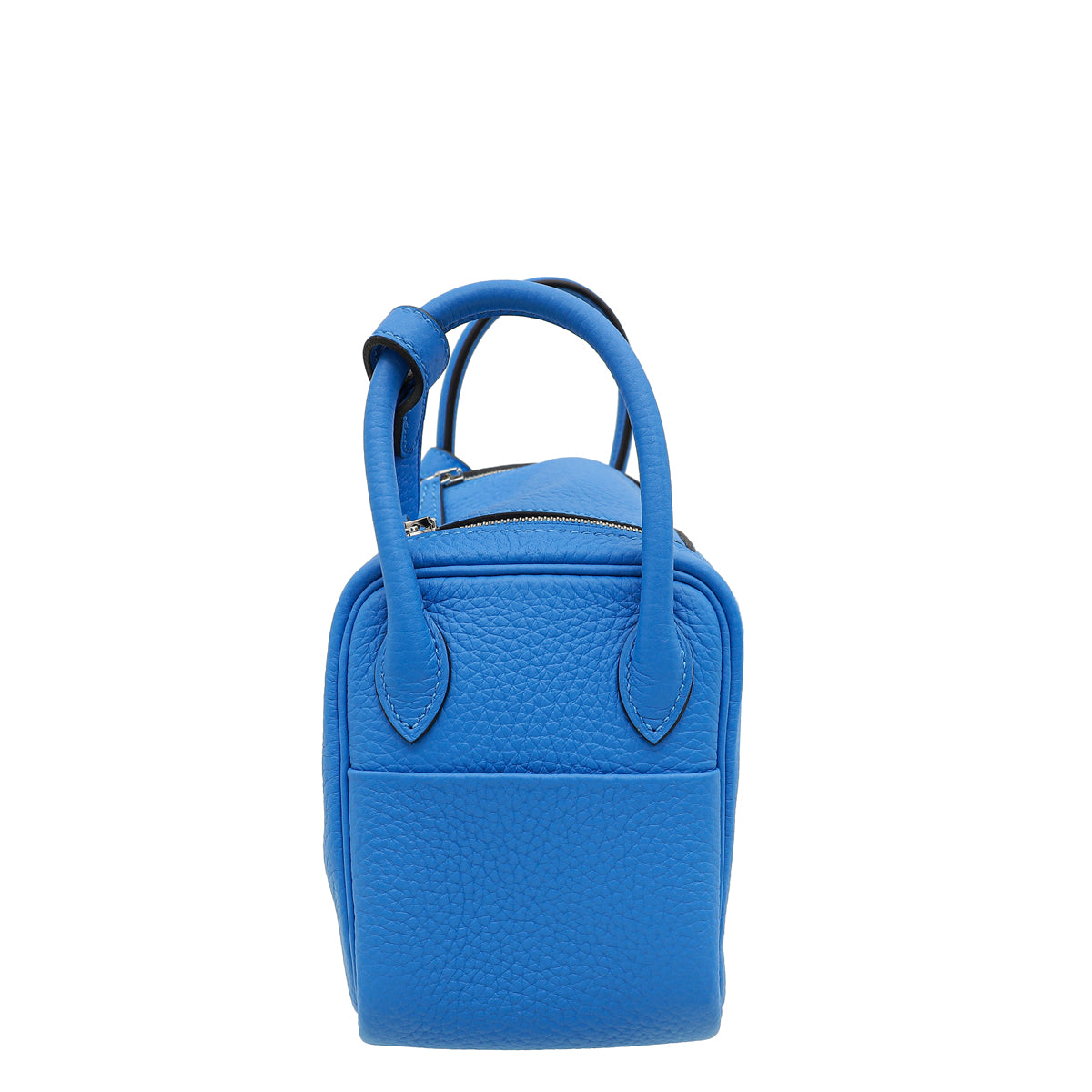 Hermes Bleu Hydra Mini Lindy Bag