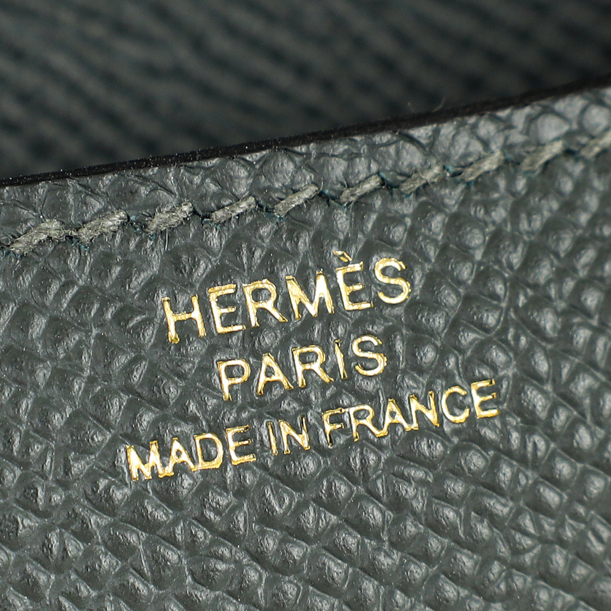 Hermes Vert Anglais Constance III Mini Bag