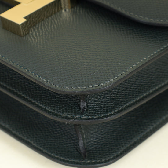 Hermes Vert Anglais Constance III Mini Bag