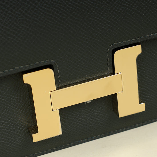 Hermes Vert Anglais Constance III Mini Bag
