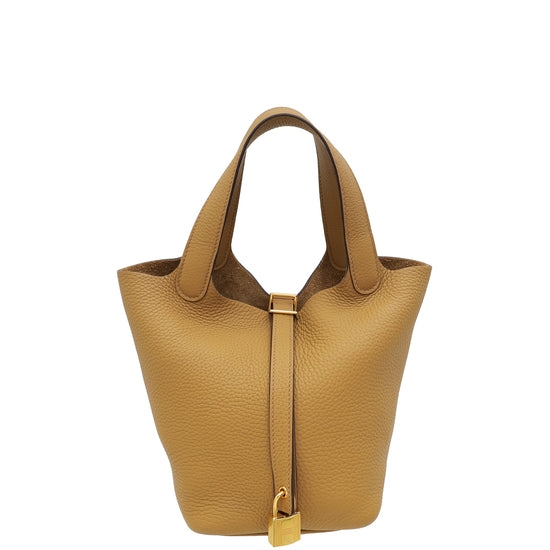 Hermes Biscuit Picotin Lock 18 Bag