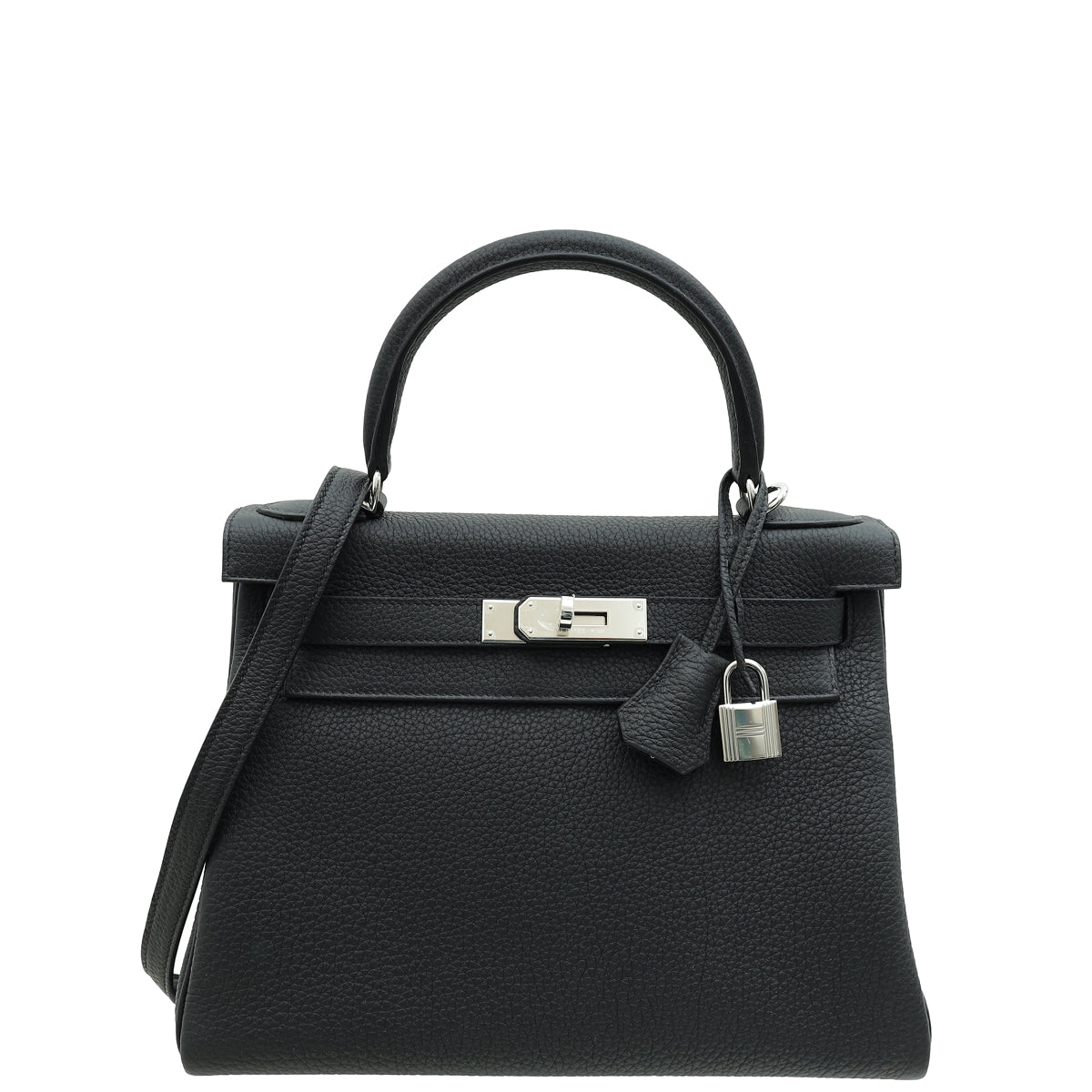 Hermes Noir Retourne Kelly 28 Bag-Hermes-THE CLOSET