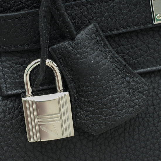 Hermes Noir Retourne Kelly 28 Bag