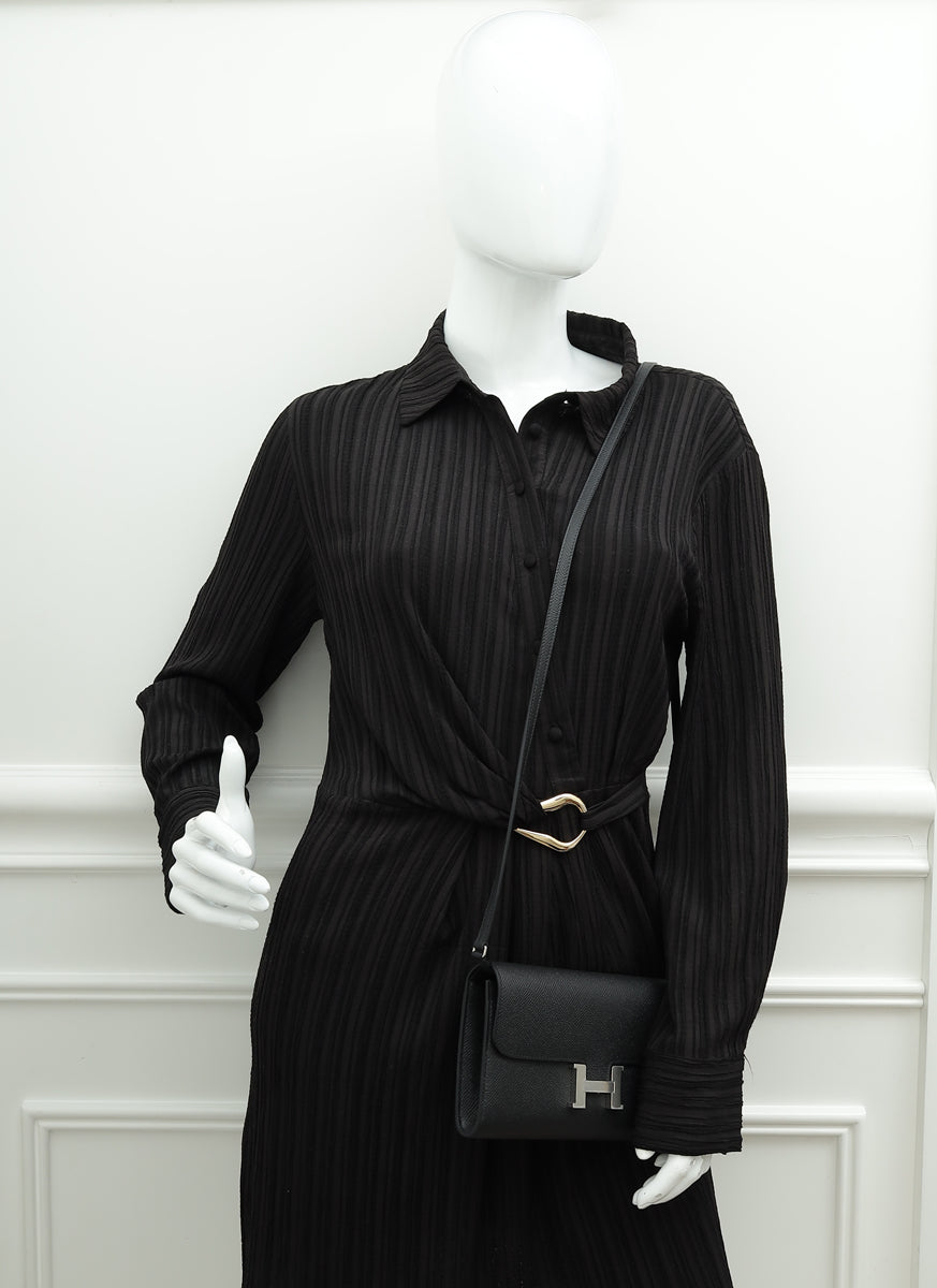 Hermes Noir Constance To Go Wallet-Hermes-THE CLOSET